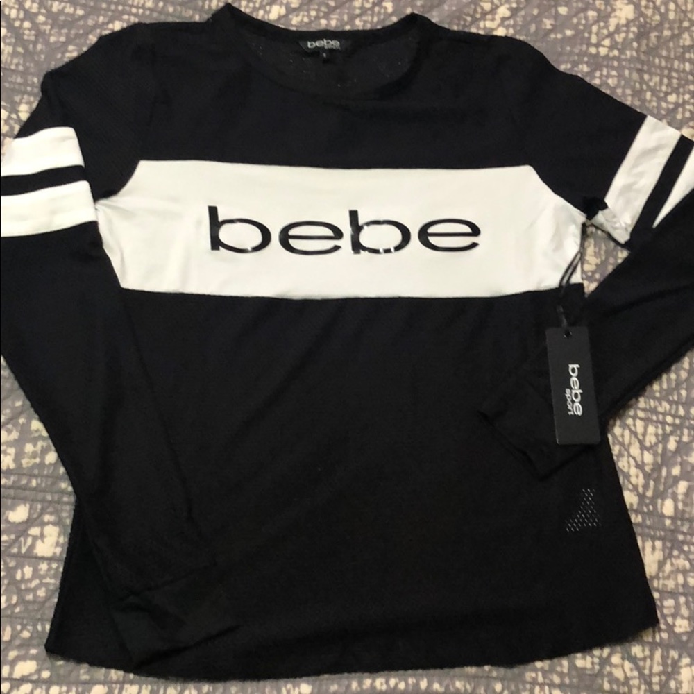 Bebe sport mesh shirt